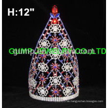 Rhinestone-Festzug-Tiara